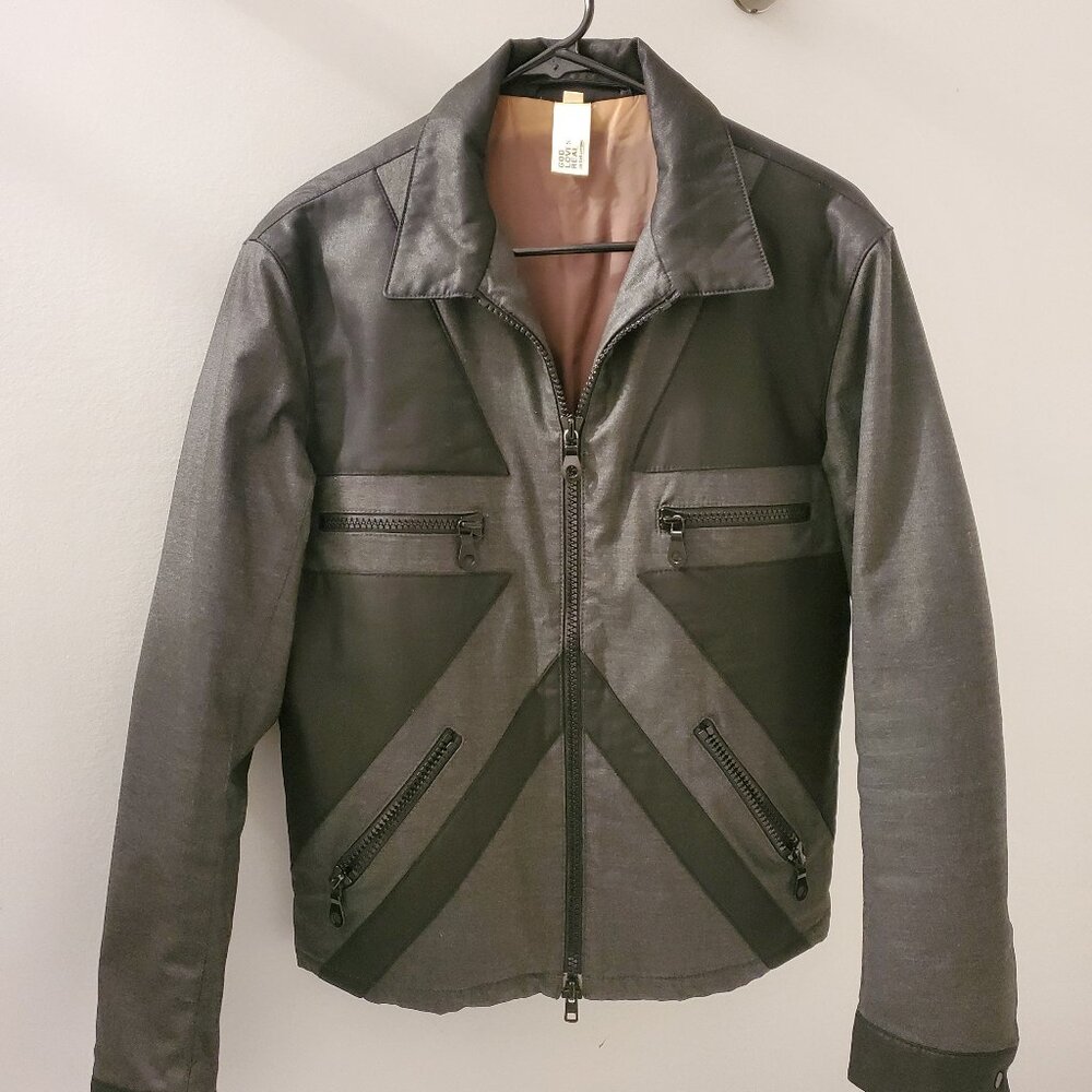 Vintage Japanese Double Zip Up Jacket